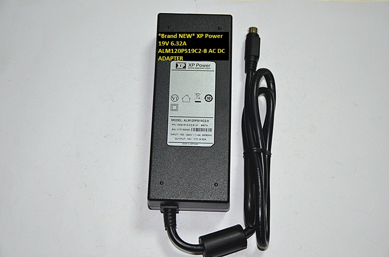 *Brand NEW* XP Power 19V 6.32A ALM120PS19C2-8 AC DC ADAPTER
